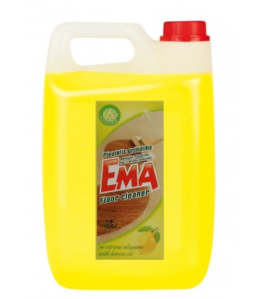 Grindų ploviklis EMA, su citrinų aliejumi 5l