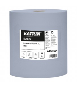 Pramoninis popierius Katrin Basic Industrial Towel XL Blue 44556