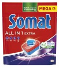 Indaplovių tabletės SOMAT ALL IN ONE, 75 vnt.