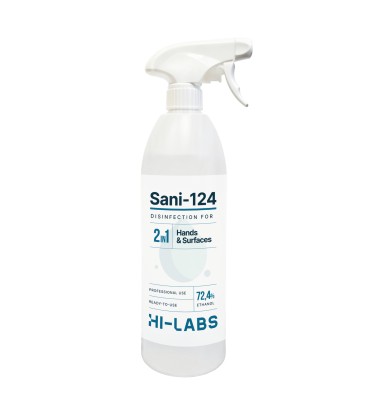Rankų ir paviršių dezinfekatas SANI-124 1l