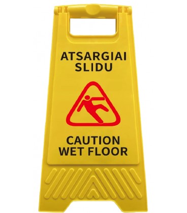 Įspėjamasis ženklas „Atsargiai slidu“