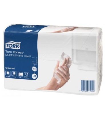 Servetėlės Tork Xpress Multifold Universal H2